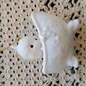Vintage Enesco Precious Moments "He Cleansed My Soul" 1987 Ornament